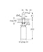 GROHE 40553DC0 Ladylux Soap/Lotion Dispenser
