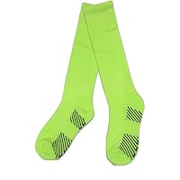 MD Sports Youth/kids Soccer Futbol Socks-Multi Color (Electric Green)