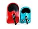Zipfy, Junior Snow Sled, Freestyle Luge, Two-Toned - Bambino Blue