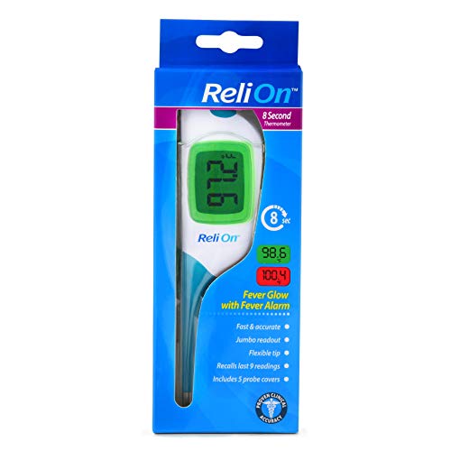 Reli On 8 Sec Jumbo Flex Thermometer Health Beauty Health Care