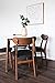 Edloe Finch Round Dining Table 40 inch diameter White Top
