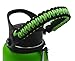 SendCord Paracord Handle for Hydro Flask Wide Mouth Water Bottles - Easy Carrier with Survival-Strap, Safety Ring, and Carabiner - Fits Wide Mouth Bottles 12 oz to 64 oz