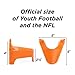 Crown Sporting Goods Football Kickoff Tee, Orange