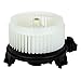 ECCPP HVAC Plastic Heater Blower Motor for Toyota w/Fan ABS Cage fit for 2006-2015 for Toyota RAV4 /2009-2014 for Toyota Matrix /2009-2013 for Toyota Corolla