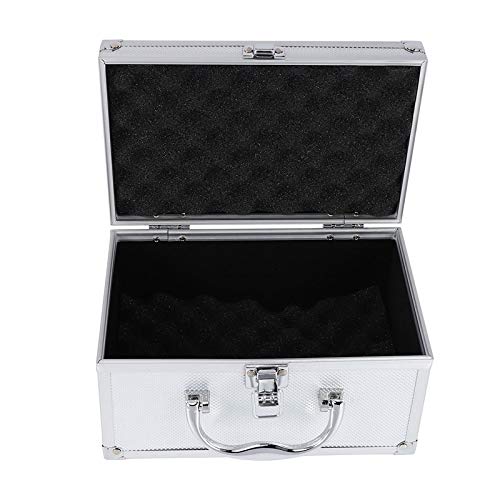 Micvtve Aluminum Alloy Tool Box Portable Equipment Instrument Case Display Case Suitcase Hardware Tool Case 230X150X125mm