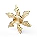 Aritone Fashion Gift For Fidget Camouflage EDC toy Fidget Hand Spinner Toy Stress Reducer EDC Focus Toy (A Gold)