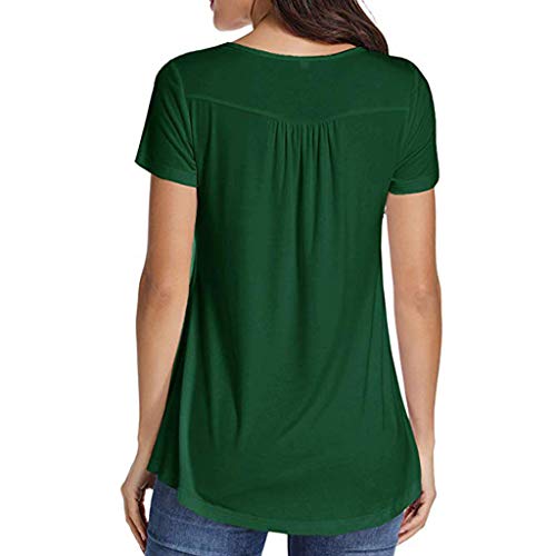 40th Birthday Gifts for Women Workout Clothes for Women Tank Tops for Women Shirts for Women T-Shirts for Women Green - Thumbnail 3