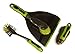 Alpha Omega Home Cleaning Brush Set: Dustpan & Brush Set, Household Scrub Brush and Pan Cleaning Brush (Dish Cleaning Brush) - Strong and Comfortable with Non-Slip Handle, Ergonomic Design