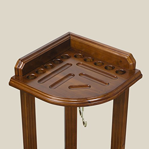 Fairview Game Rooms Corner-Style Pool Cue and Ball Stand - Thumbnail 3