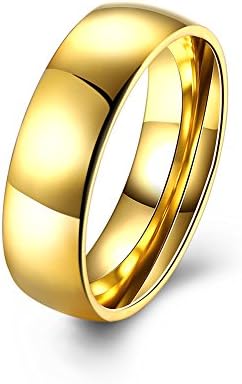 Couple Wedding Rings Couple Gold Color Couple Rings Stainless Steel Couple Jewelry Engagement Rings For Men (8)