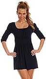 Glamour Empire Women's Sexy Ruched Jersey Tunic Top Extra Short Dress 940