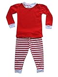 Rocket Bug Holiday Christmas Red & White Striped