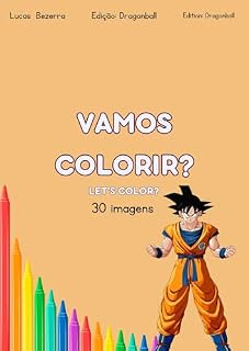 Livro Vamos colorir: Edição Dragonball