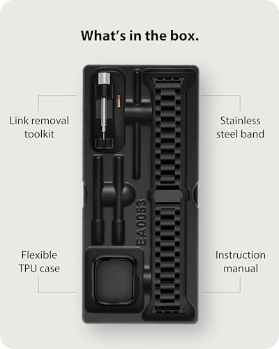 Fullmosa Correa Metálica Para Apple Watch 44mm 46mm 45mm 49mm 40mm 42mm | Pulsera Acero Inoxidable con Case Para iWatch Ultra3/2/1 SE3/2/1 Series 11/10/9/8/7/6/5/4/3/2/1
