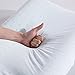 CR COMFORT & RELAX Sleep Memory Foam Pillow for Neck Pain, Gel-Infused Technology, Contour Standard, White