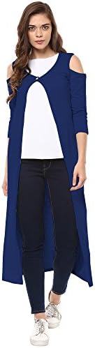 SKIDLERS Women's Cotton Long Shrug