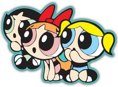 Powerpuff Girls Blossom Vinyl Car Sticker Decal  5/"