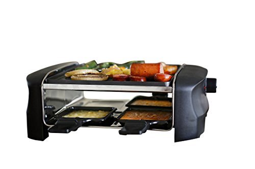 Milliard raclette grill for four people, includes rever…