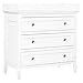 DaVinci Perse 3-Drawer Changer w/Removable Changing Tray, White