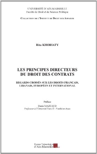 Les  principes directeurs du droit des contrats