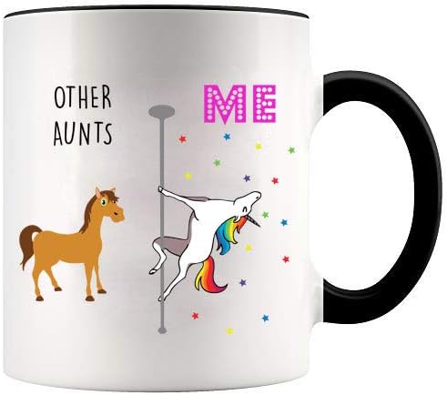 aunt unicorn mug