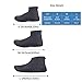 DoDoMagxanadu Silicone Shoe Covers Rain Boot Shoe Cover for Cycling, Outdoor, Camping Garden Waterproof Men Women and Kids Shoe Covers (Black, L)thumb 3