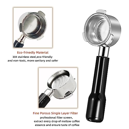 DOHHO 54mm Bottomless Portafilter Bottomless Naked Portafilter with