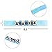 TKOnline 12pcs Band Wrist Bell Musical Rhythm Toys Jingle Bells Ankle Bells Instrument Percussion Orchestra Rattles Toy For Kids