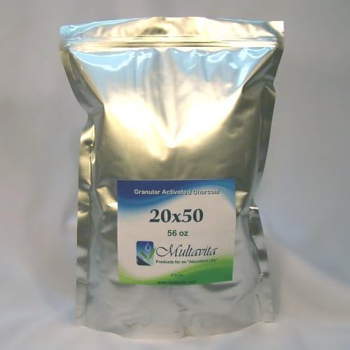 20x50 mesh Coconut Shell Granular Activated Charcoal Carbon 4 lb Mylar Bag