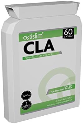Max Potency CLA 1000mg Capsules - 60 Capsules 1 Month Supply - UK Manufactured Lab Tested - Highest Potency CLA Supplement - 1,000MG 150 CLA Weight Loss Tablets