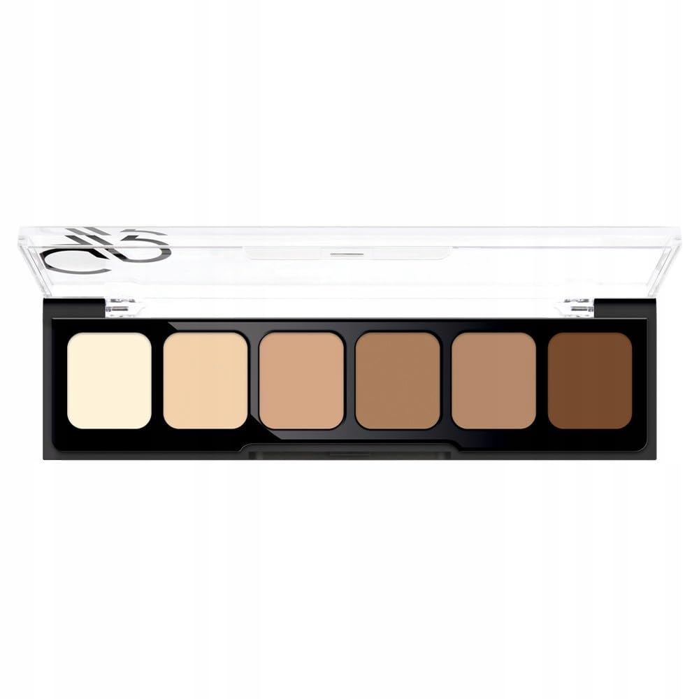 GOLDEN ROSE CREAM CONCEALER MAKEUP PALETTE #02 - 6 COLOURS