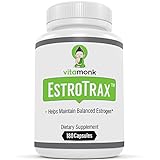 ESTROTRAX™ The Smart Estrogen Blocker - Intelligent Anti Estrogen Supplement To Reduce Estrogen Dominance, Not Destroy It - Natural Aromatase Inhibitor Anti-Estrogen For Men and Women - OK For PCT