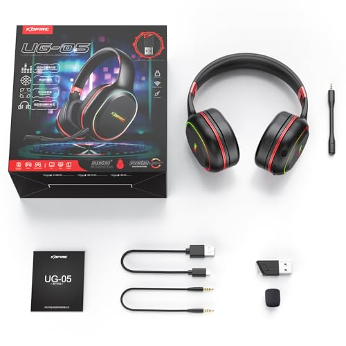 KOFIRE Gaming Headset, Bluetooth Gaming Headset