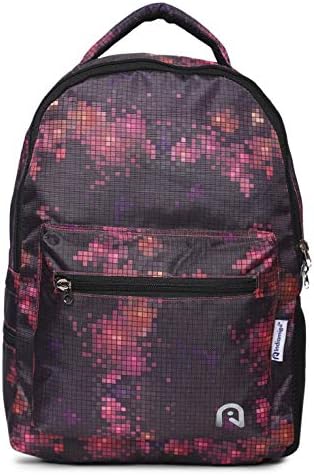 Indiamigo Laguna Unisex College Backpack Printed Pink