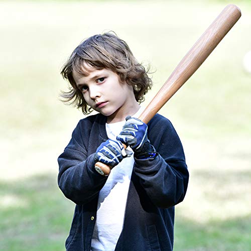 image for Vgo... 2Pairs Age 7-8 Kids Baseball Batting Gloves Breathable Super Gr