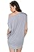 Glostory Women's Casual Off The Shoulder Shirts Women Tops and Blouses 1667 (L, All Grey)