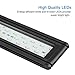 NICREW LED Aquarium Light for 12-18 inches Planted Fish Tank, White and Tri-Colored RGB LEDs, 13W
