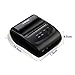 AGPtek Thermal Receipt Printer, Impact Bluetooth/USB Wireless Mobile POS Receipt Printer for PC, Android, Iphone, Ipad - 58mm, Power by Rechargeable Battery