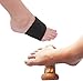 TheraFlow Plantar Fasciitis Foot Arch Support Compression Sleeves & Foot Massager Roller - Insert Under Socks & Shoes - Pain Relief for High Arches & Flat Feet - Pair of Braces + 1 Foot Roller