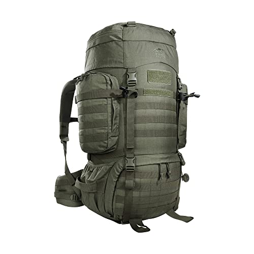Tasmanian Tiger TT Raid Pack MKIII 52 Liter Militär Outdoor Rucksack mit abnehmbarem Hüftgurt, Molle System kompatibel und Trinksystem-Vorbereitung (S
