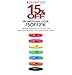 21K Sports Tennis Vibration Dampener- Set of 3-Tennis Shock Absorber for Strings- Best for Tennis Racket, Premium Durable & Long-Lasting- Great for Tennis Players (Green)
