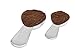 MAIRICO Premium Stainless Steel Measuring Coffee Scoops - 2 Tablespoons and 1 Tablespoon Coffee Scoops Set