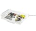 Clear Serving Tray - 16 x 12 Inches Acrylic Trays - Handles for Serving, Hobbies, Crafts, Storage, Organizing - Quality Plastic for Tabletops, Countertops Storage and Transport - Sturdy, Shatterproof