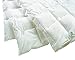 Dust Mite- and Allergen-Proof Lightweight Comforter; “Premium Microfiber” (Twin; White)