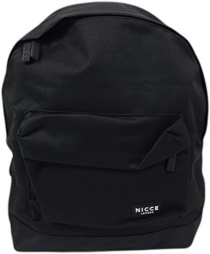 Nicce Black Rucksack / Backpack Bag - Kal