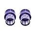 Techypro 2-Pack Dyson V10 Filters Replacement Part Compatible with Dyson Cyclone V10 Animal/Absolute/Motorhead/Total Clean, Compare to Part # 969082-01