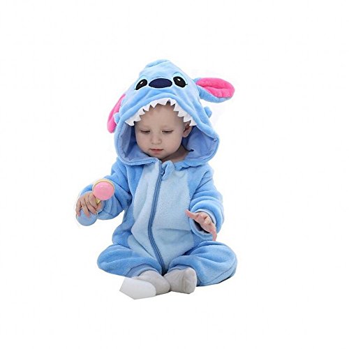AK Beauty Baby Warm Cute Hooded Costumes Jumpsuits-4 Size-4 Colors