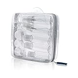 Hotrose 12 Pieces Travel Bottle Set - Lightweight Hygiene Essentials - Cosmetic Container Set for Travelling