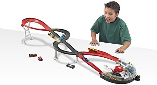 hot wheels spiral speedway set