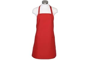 FAME Adult's 2 Pocket Bib Apron - O/S